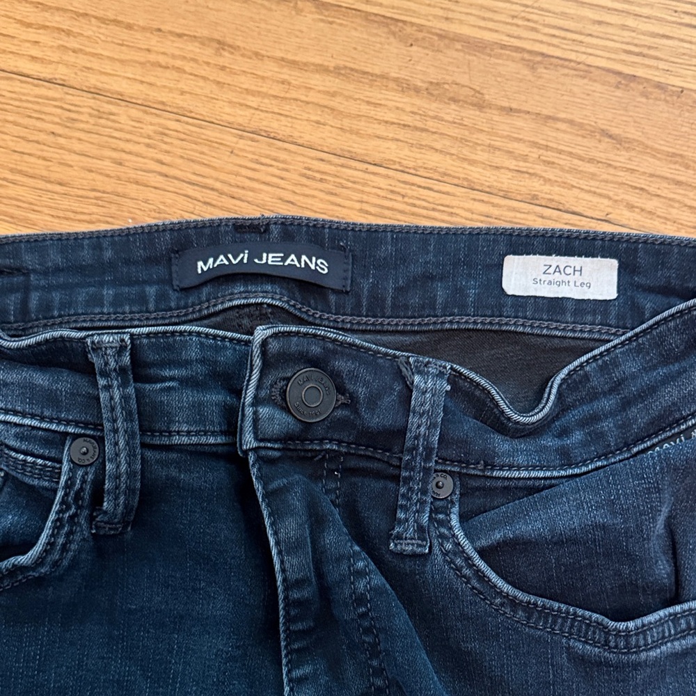 Mavi Jeans Zach Straight Leg Denim